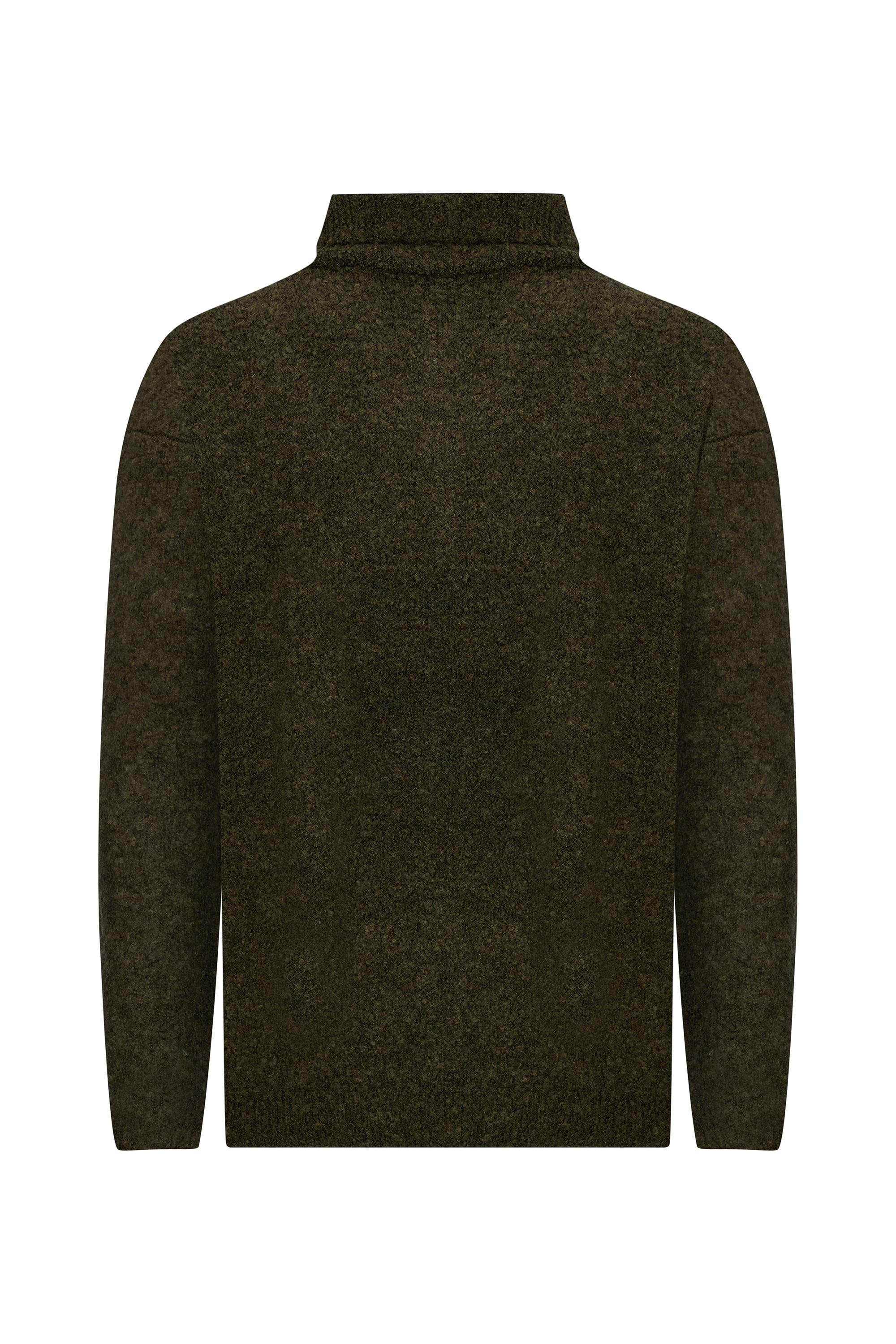 YÜN KARIŞIMLI POLO YAKA KAZAK