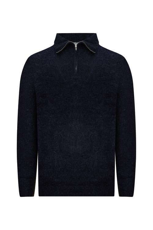 YÜN KARIŞIMLI POLO YAKA KAZAK