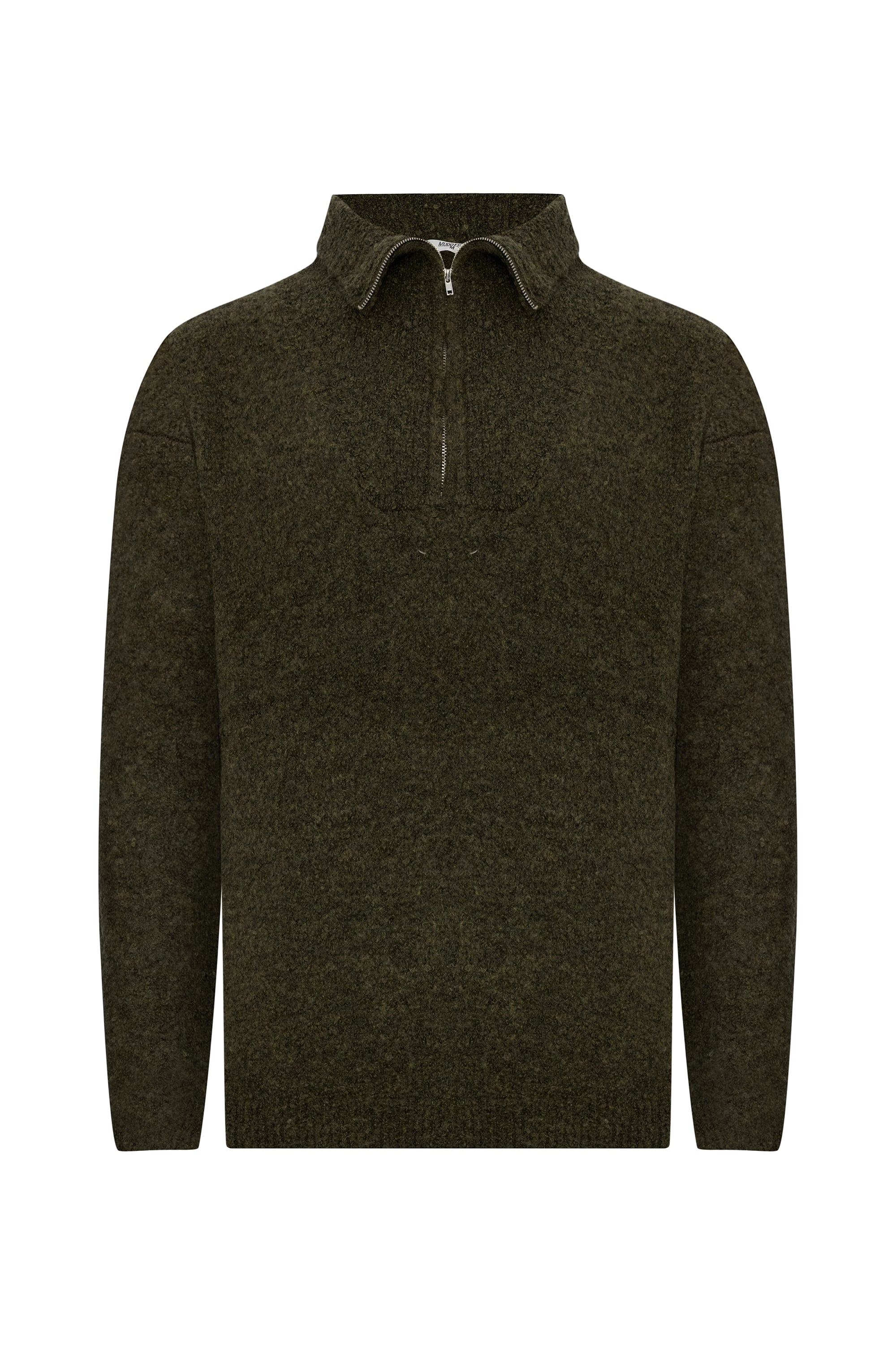 YÜN KARIŞIMLI POLO YAKA KAZAK