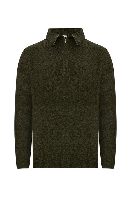  YÜN KARIŞIMLI POLO YAKA KAZAK