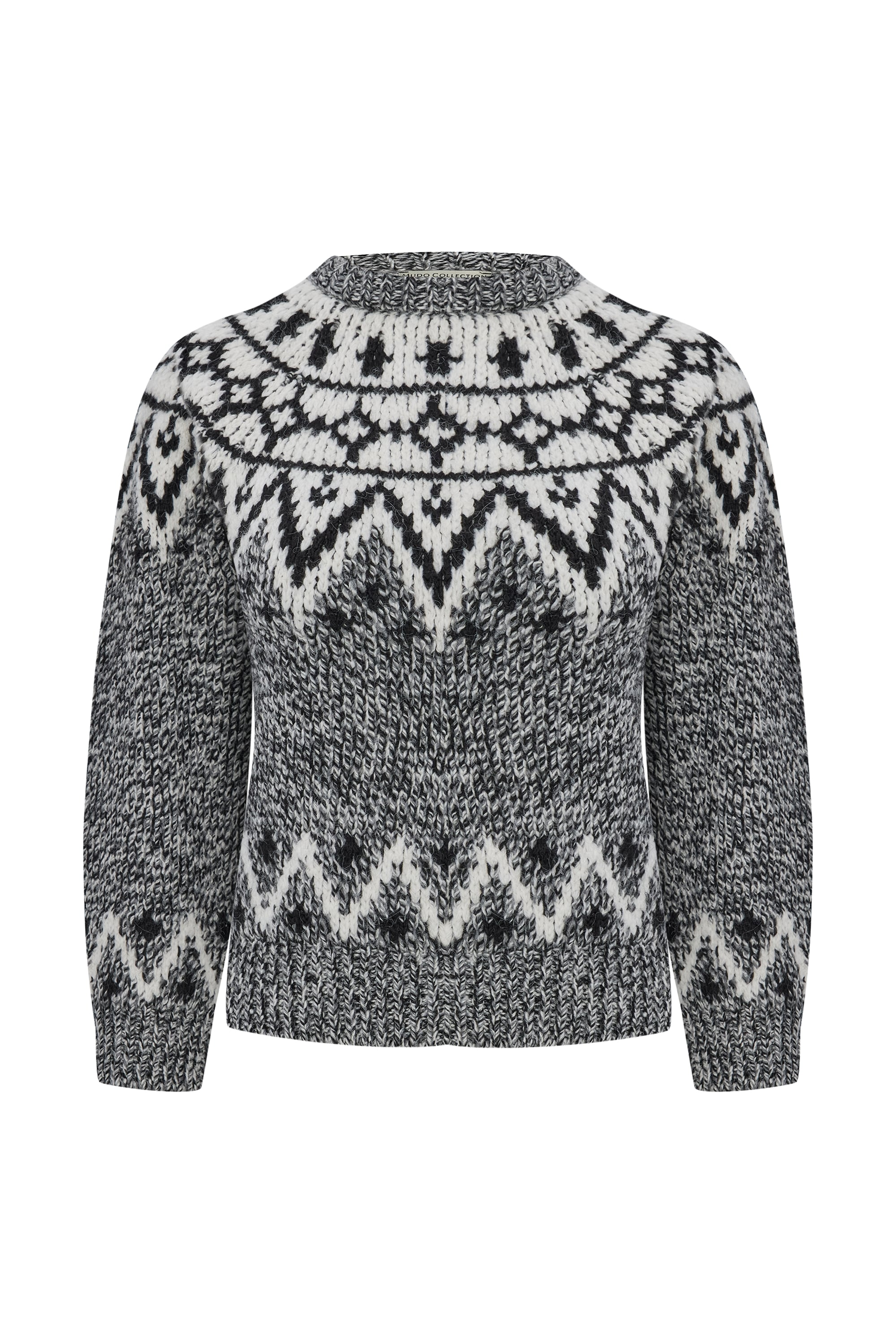 JAKARLI ÖRGÜ KAZAK