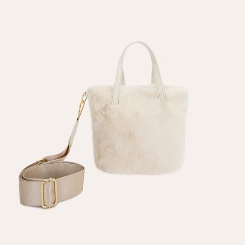  PELÜŞ KALIN ASKILI EL ÇANTASI