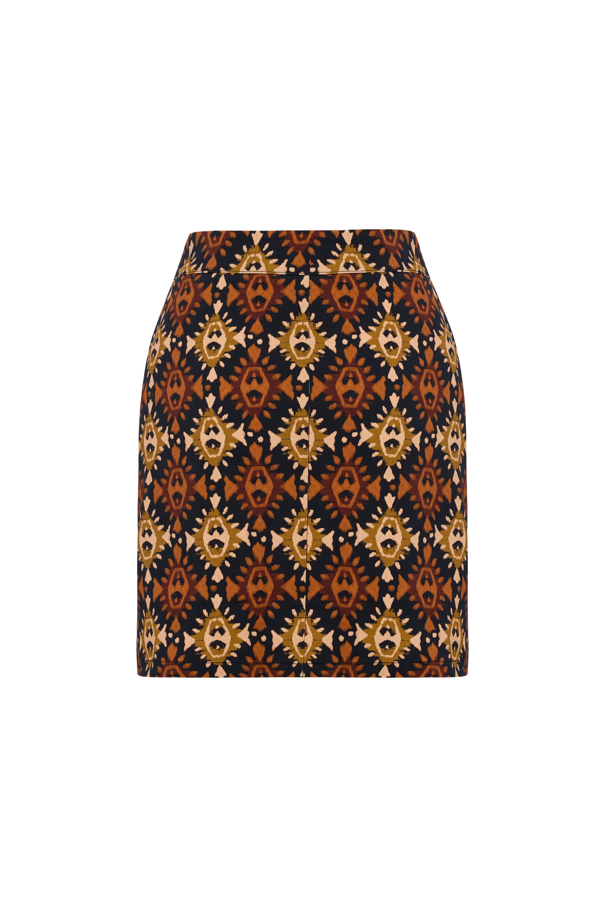 ETNİK BASKILI MİNİ ETEK