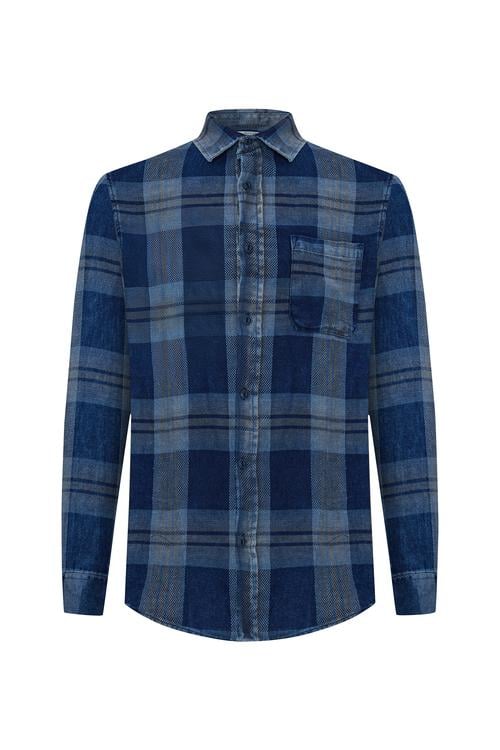 EKOSELİ REGULAR FIT UZUN KOLLU GÖMLEK