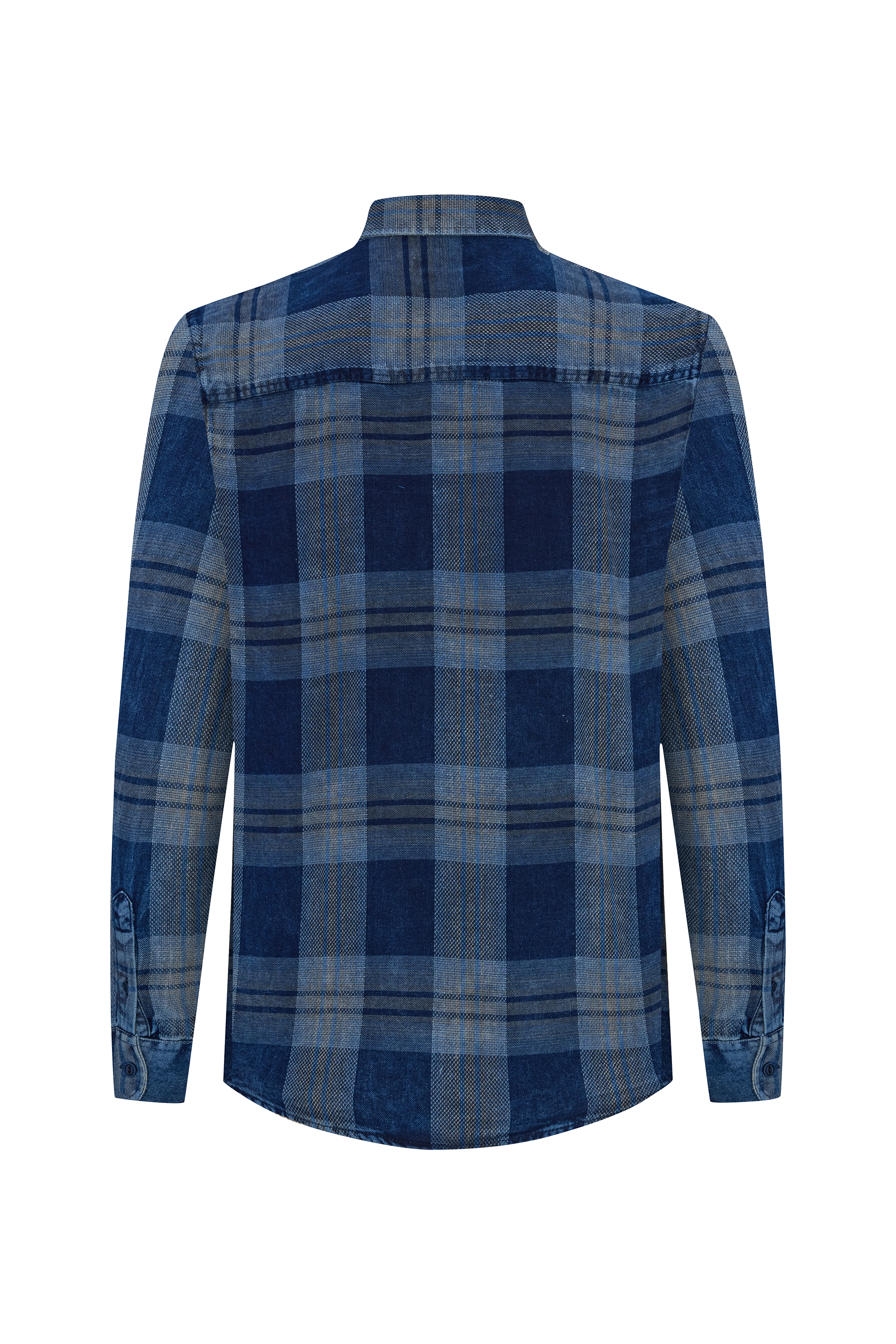 EKOSELİ REGULAR FIT UZUN KOLLU GÖMLEK