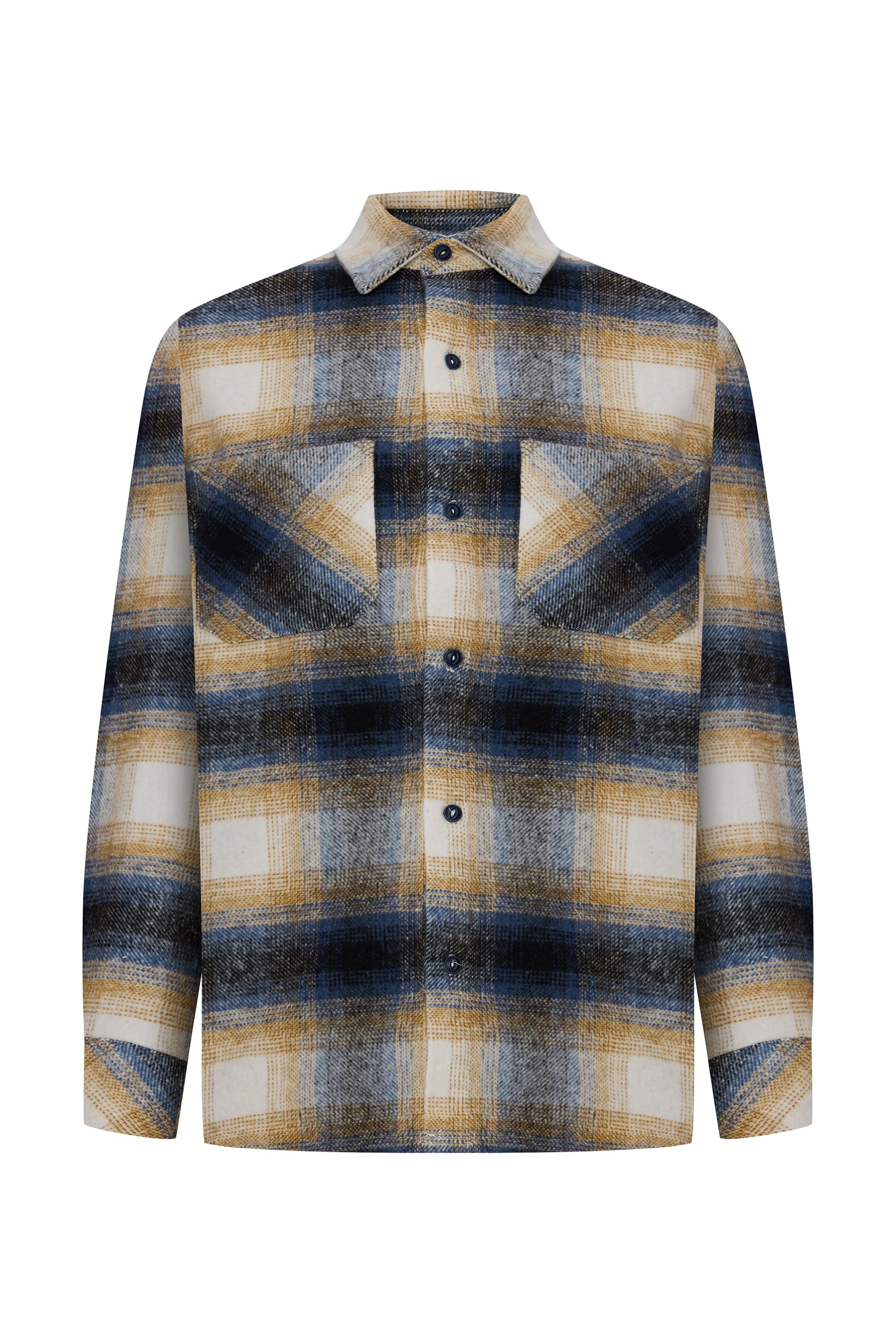 EKOSELİ ÇİFT CEPLİ GÖMLEK