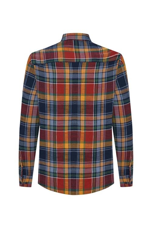 EKOSELİ REGULAR FIT UZUN KOLLU GÖMLEK