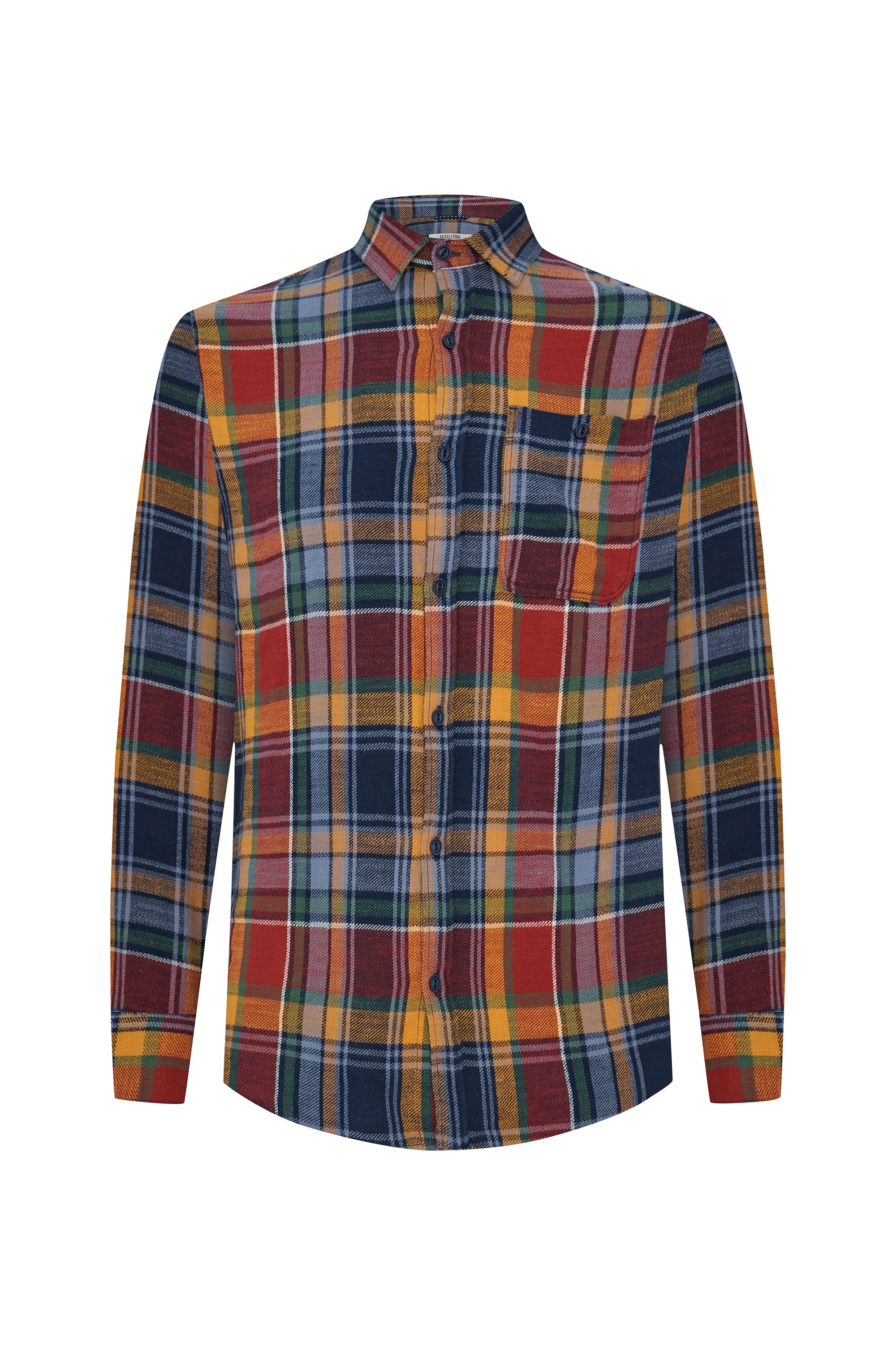 EKOSELİ REGULAR FIT UZUN KOLLU GÖMLEK