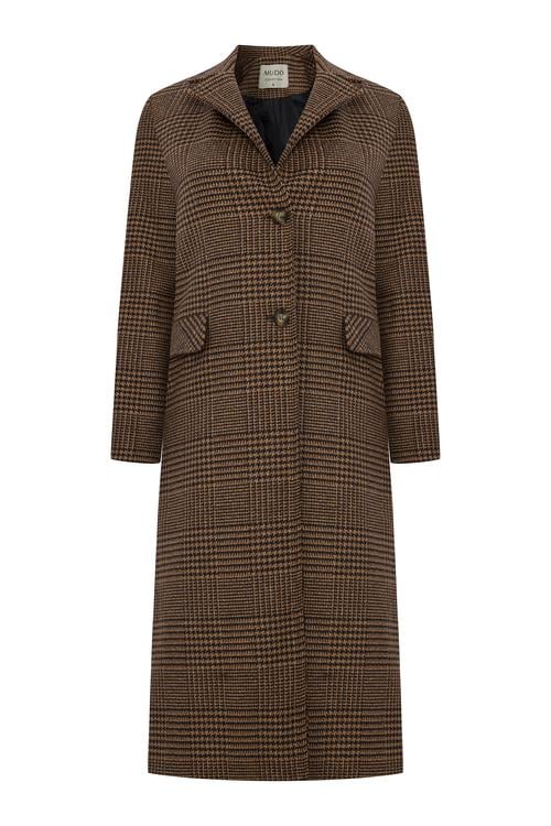  EKOSE DESENLİ UZUN KABAN