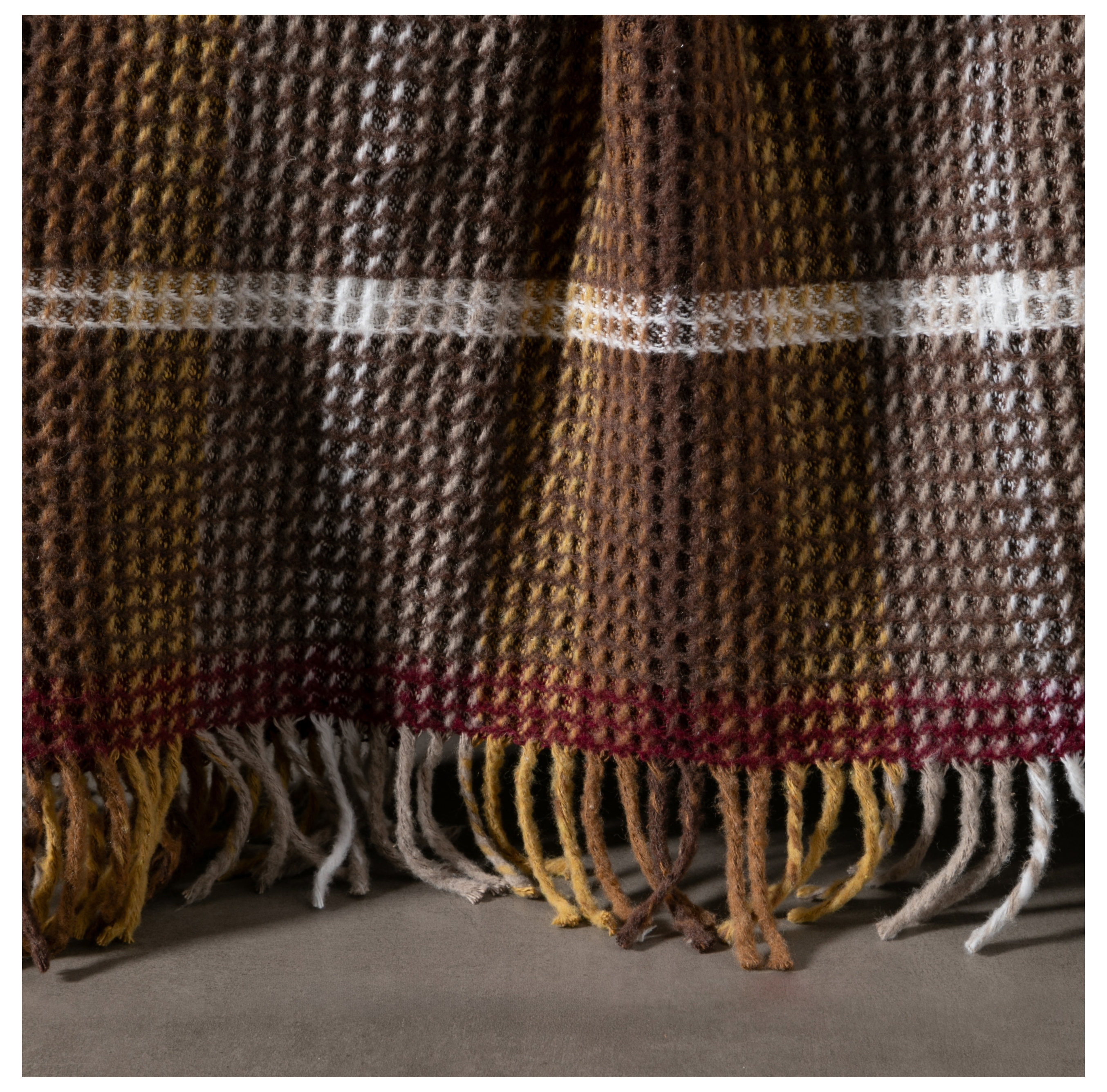 OXFORD SCOTCH BATTANİYE BEJ HARDAL 200X220