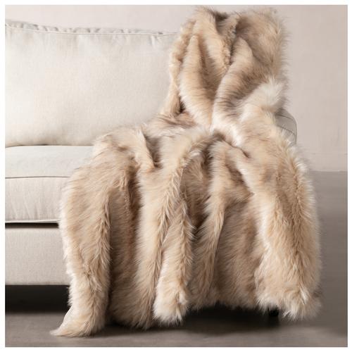  GLAM KOLTUK ŞALI BEJ 130X150