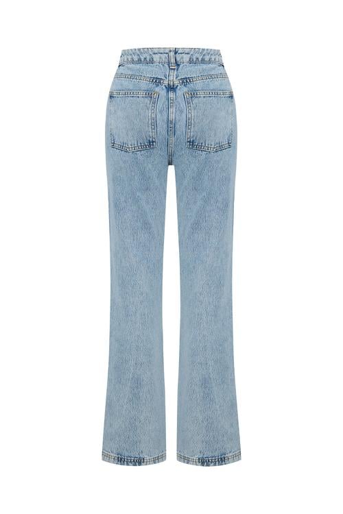FLARE FIT JEAN PANTOLON