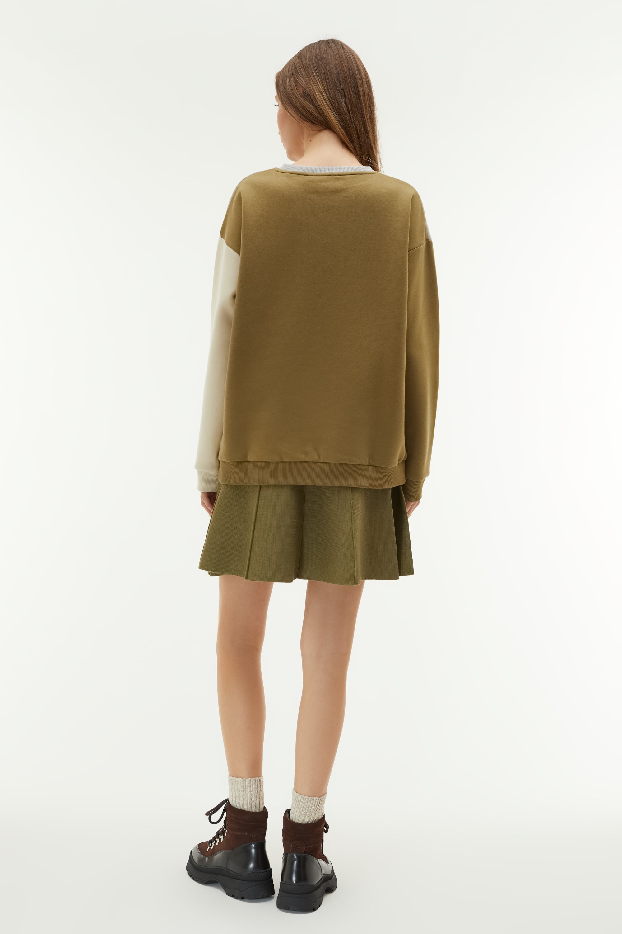 PİLELİ BELİ LASTİKLİ ETEK