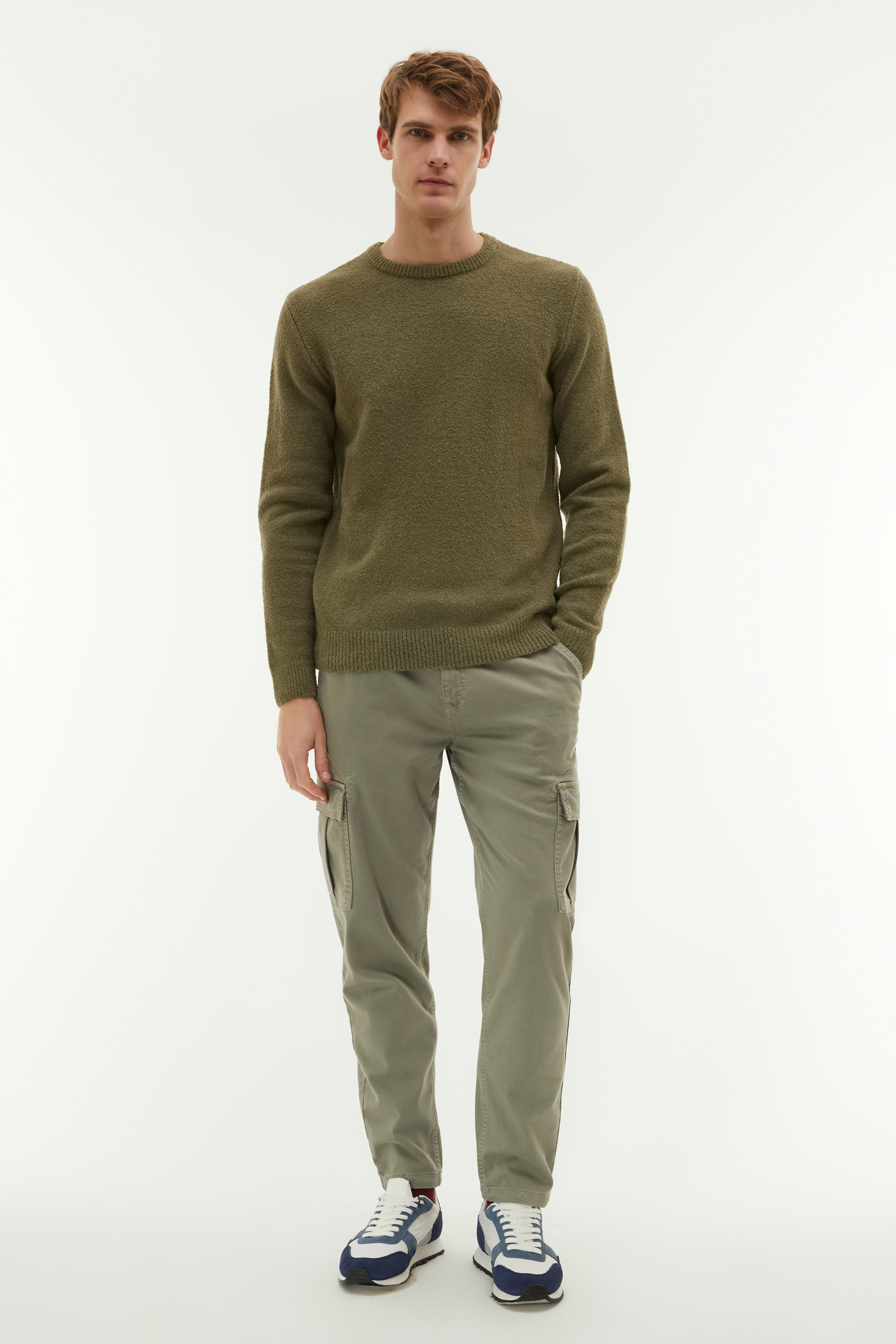 BİSİKLET YAKA KAZAK