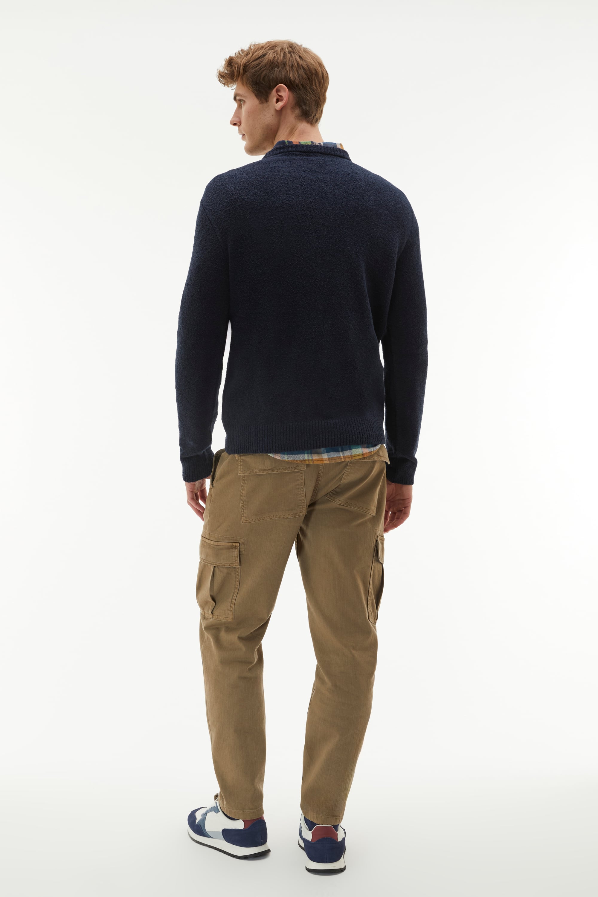 BİSİKLET YAKA KAZAK