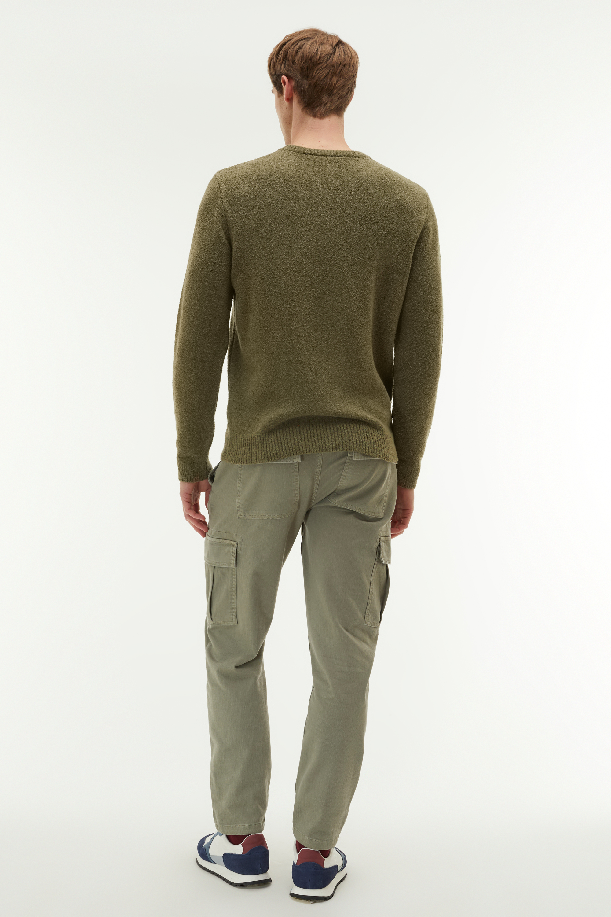 BİSİKLET YAKA KAZAK