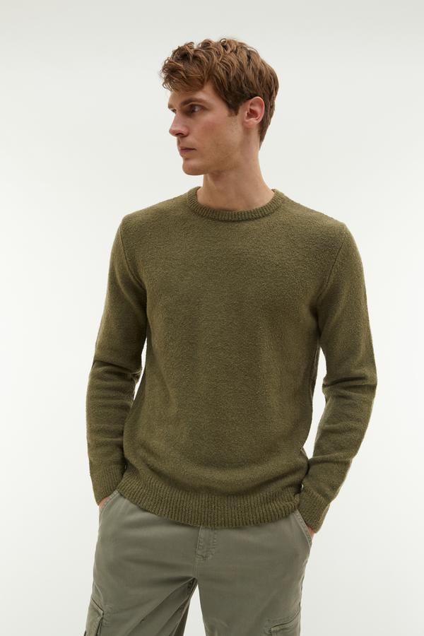 BİSİKLET YAKA KAZAK