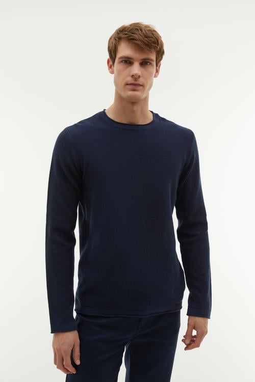  BİSİKLET YAKA TRİKO KAZAK