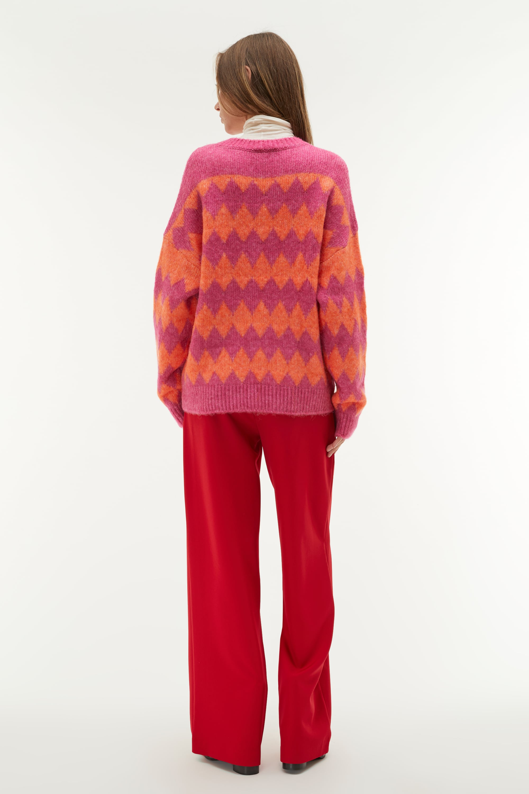 WIDE LEG PİLELİ PANTOLON