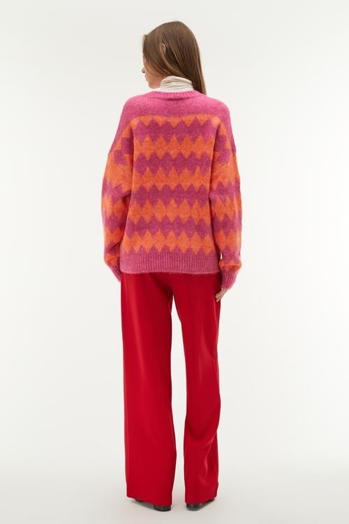 WIDE LEG PİLELİ PANTOLON