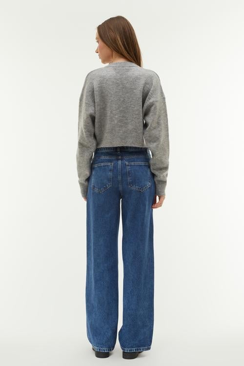WIDE LEG JEAN PANTOLON