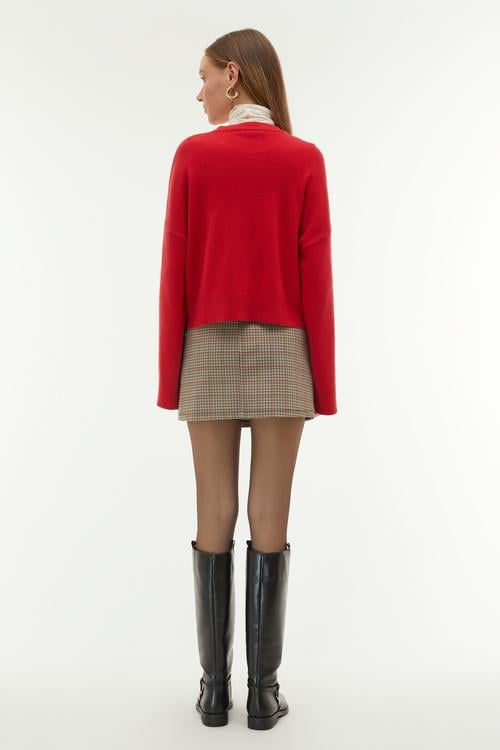  BİSİKLET YAKA TRİKO KAZAK