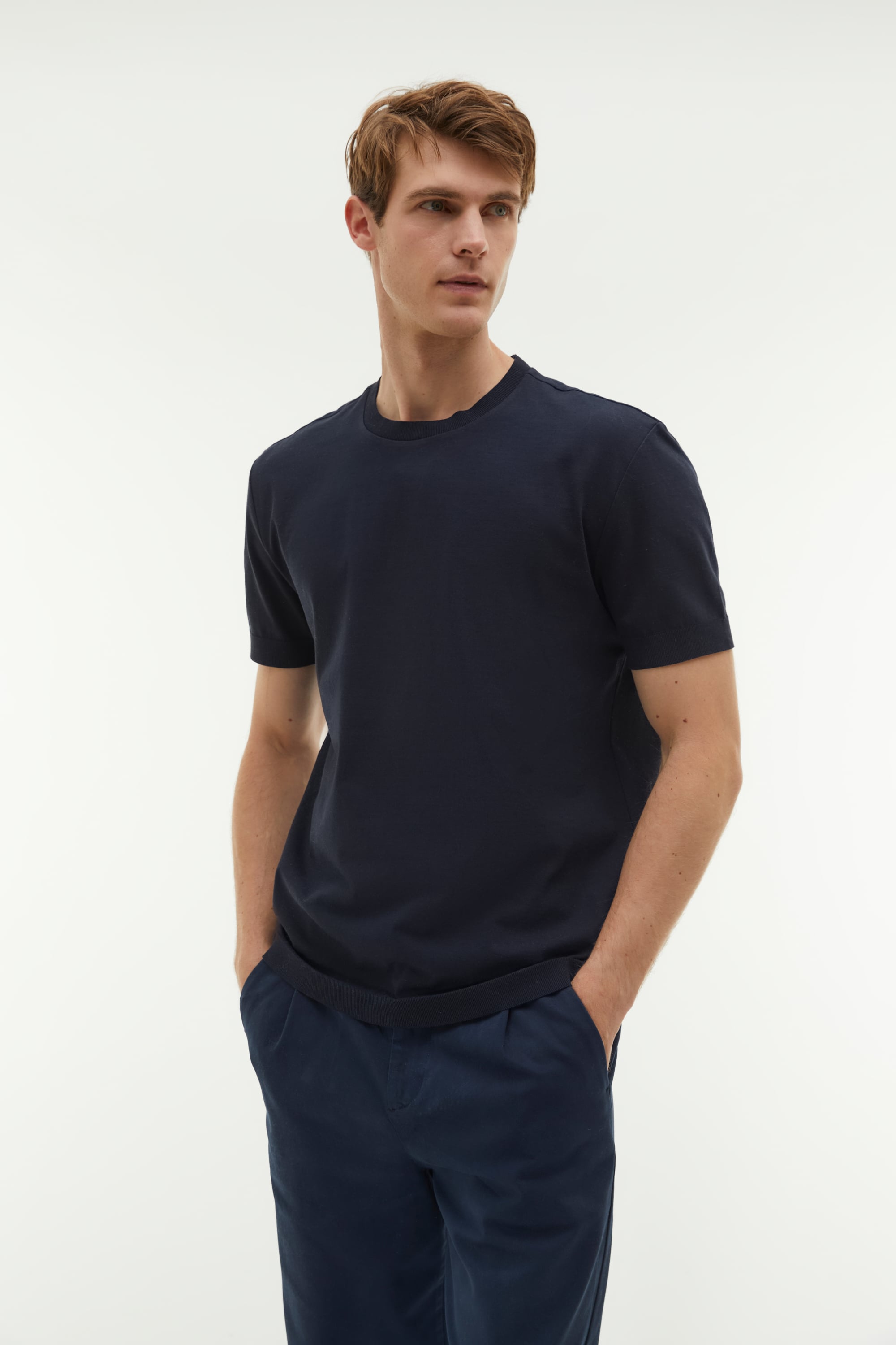 BİSİKLET YAKA LOOSE FIT KAZAK