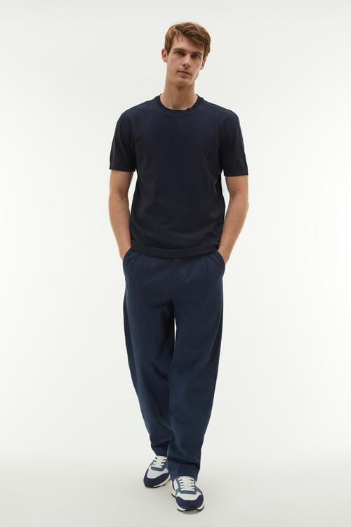 BİSİKLET YAKA LOOSE FIT KAZAK