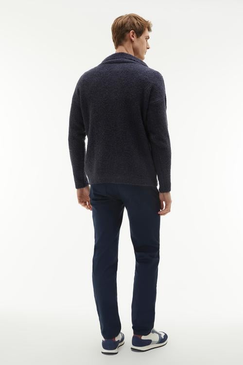 YÜN KARIŞIMLI POLO YAKA KAZAK