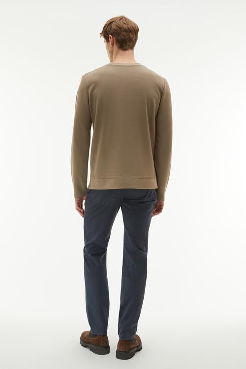  BİSİKLET YAKA UZUN KOLLU SWEATSHIRT