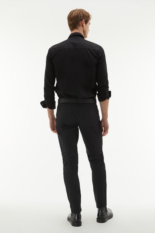  REGULAR FIT TEK CEPLİ UZUN KOLLU GÖMLEK