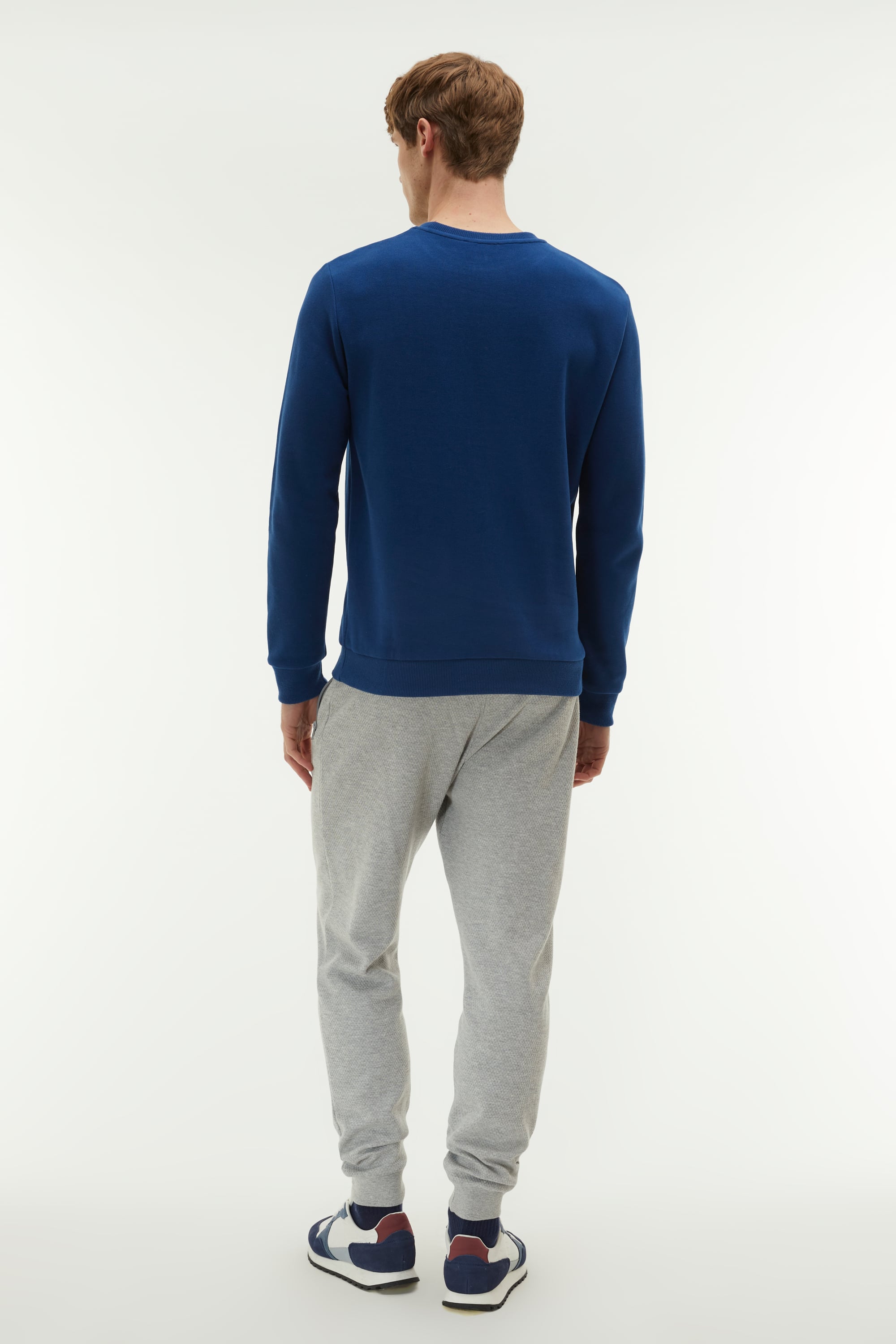 BİSİKLET YAKA SWEATSHIRT