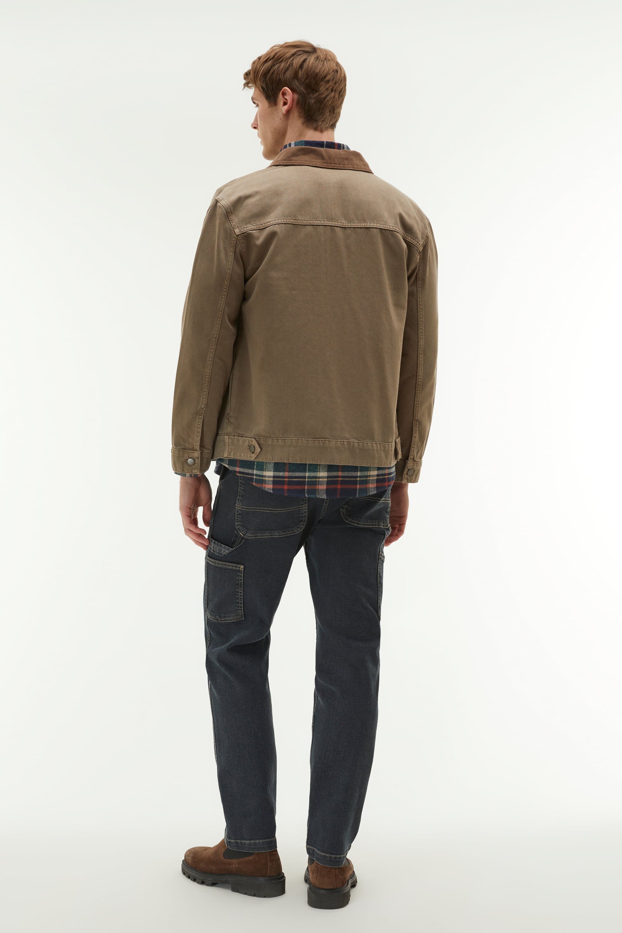 KESİK CEPLİ CASUAL CEKET