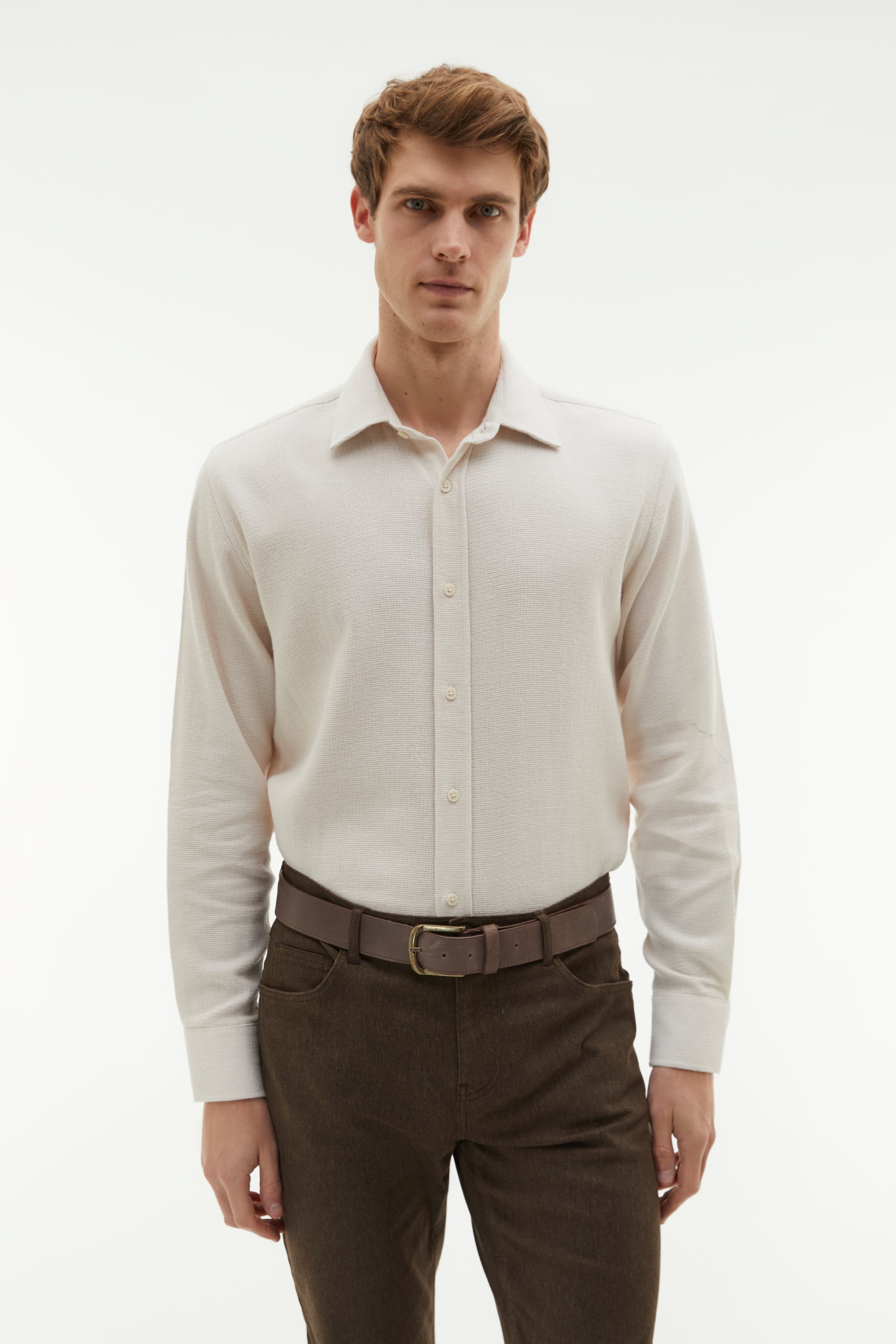 REGULAR FIT UZUN KOLLU GÖMLEK