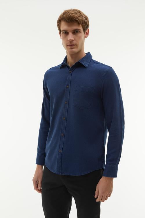  REGULAR FIT UZUN KOLLU GÖMLEK