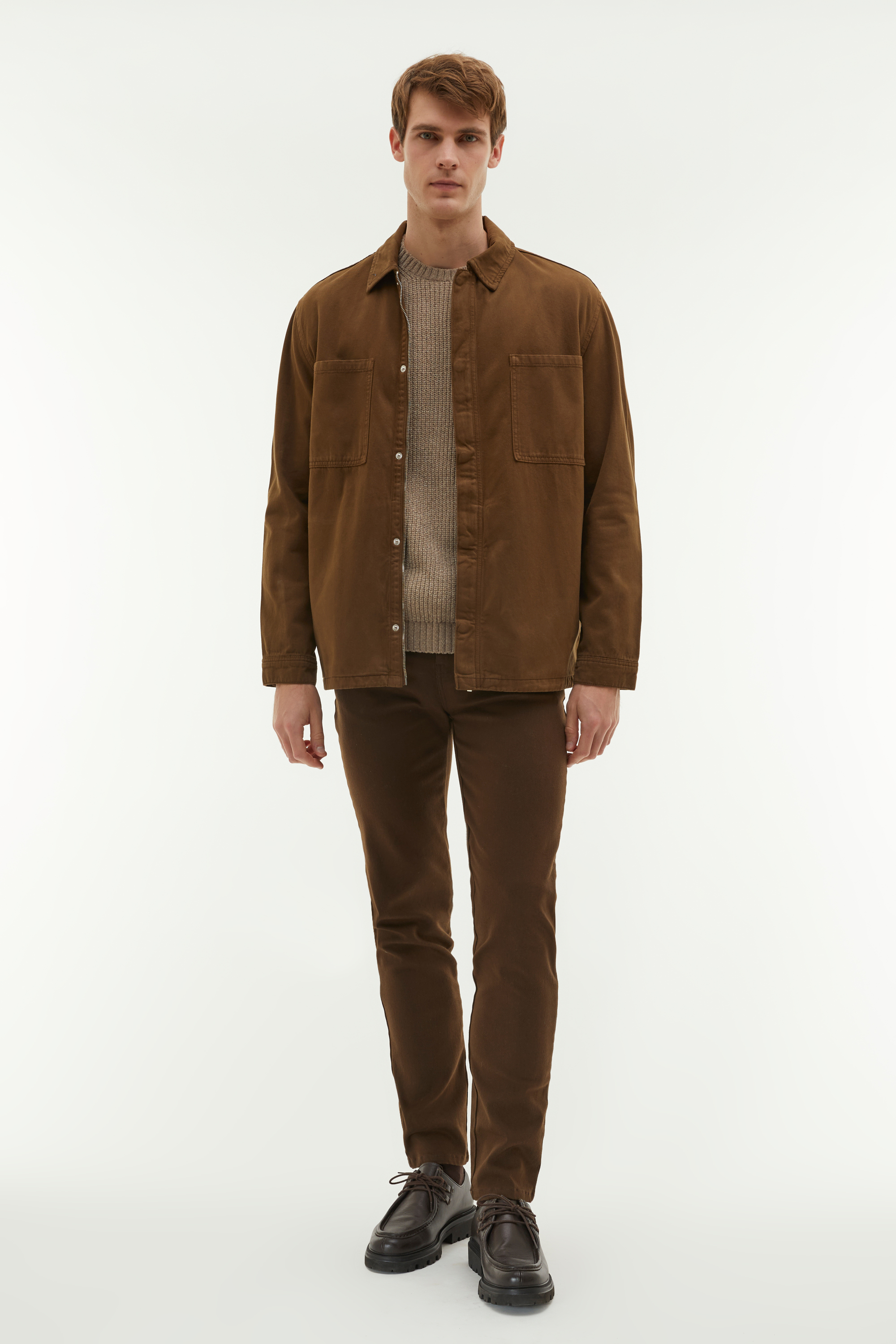 REGULAR FIT CASUAL CEKET