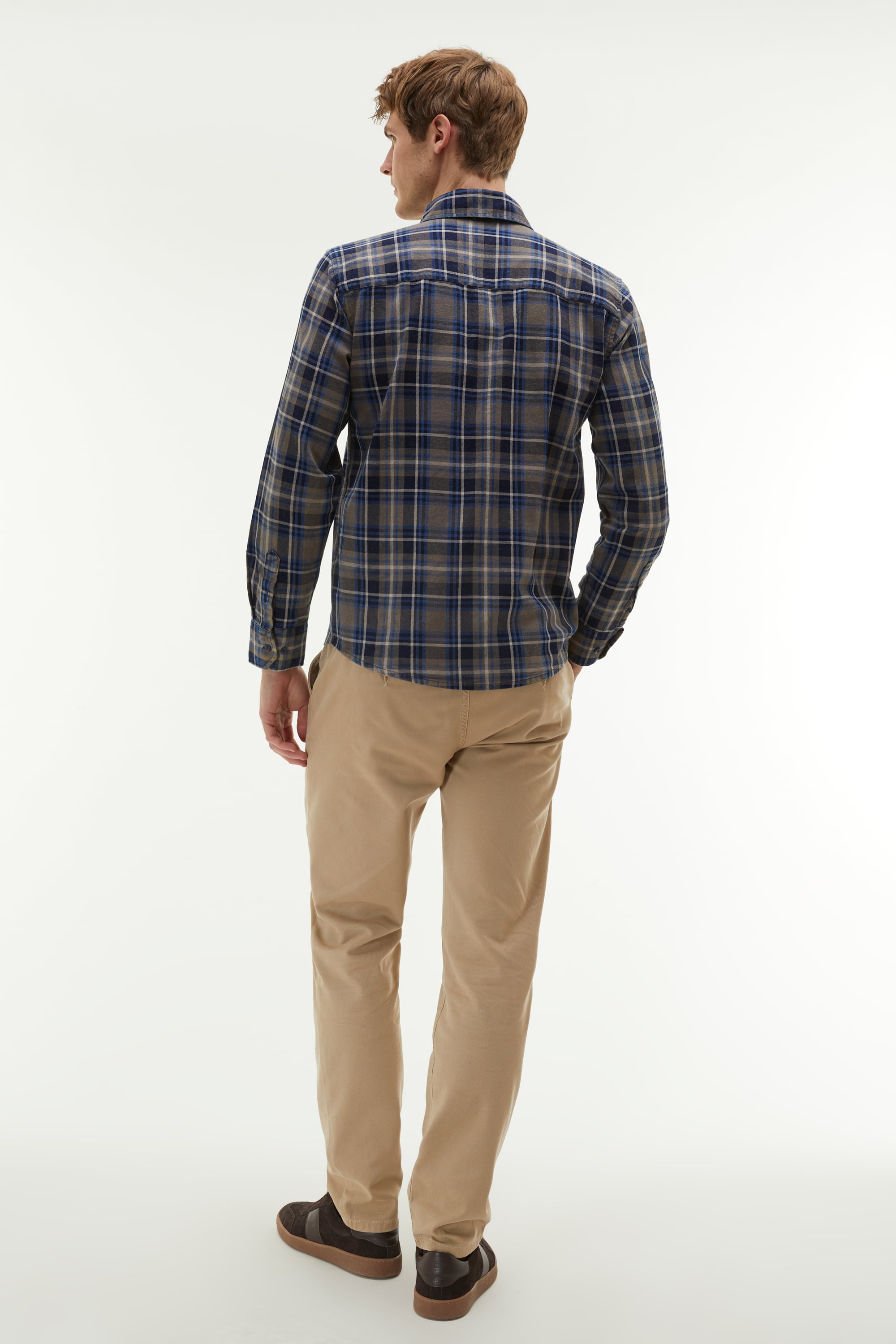 EKOSELİ REGULAR FIT UZUN KOLLU GÖMLEK