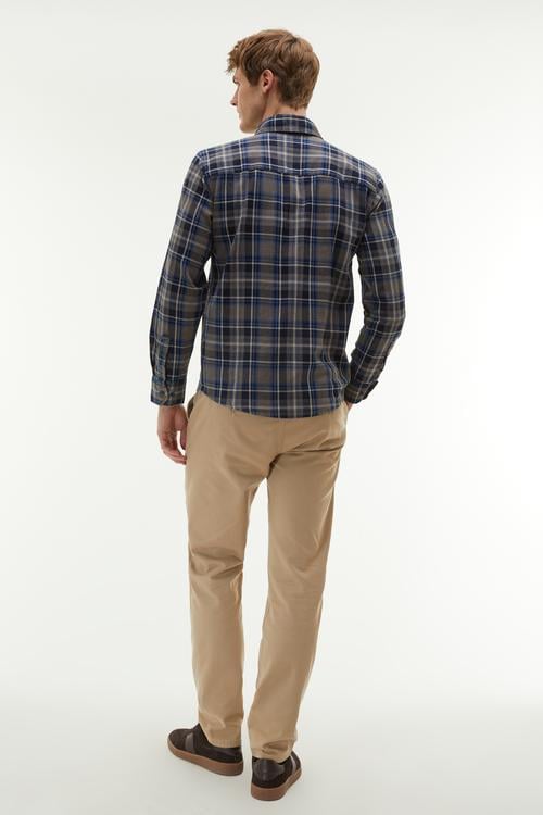 EKOSELİ REGULAR FIT UZUN KOLLU GÖMLEK