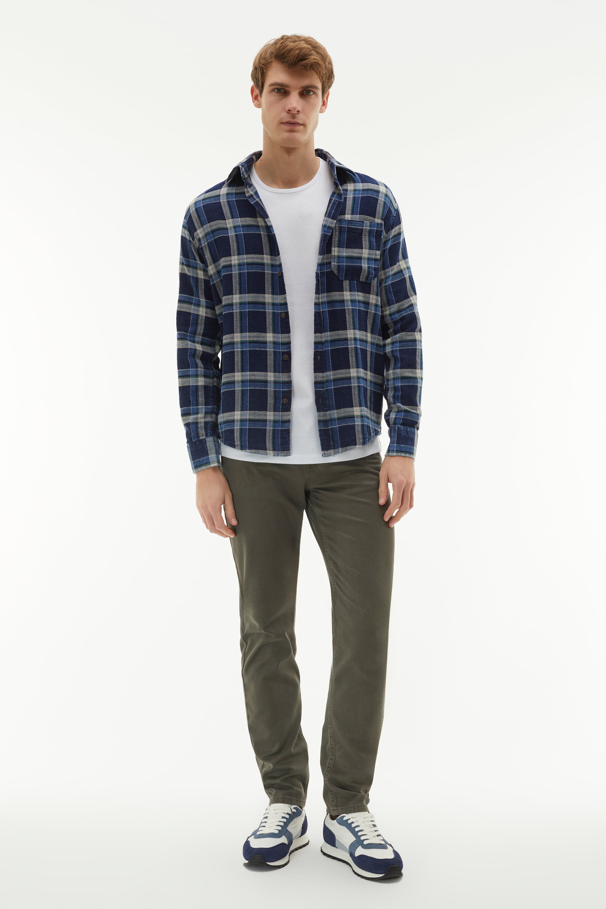 EKOSELİ REGULAR FIT UZUN KOLLU GÖMLEK