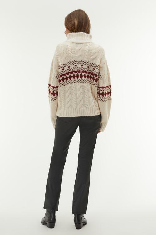  JAKARLI FERMUARLI DİK YAKA SWEATSHIRT