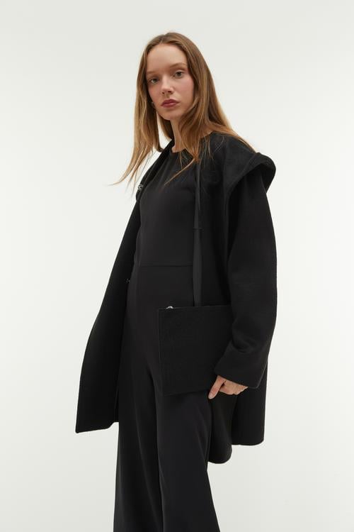  KAPÜŞONLU KAŞE KABAN