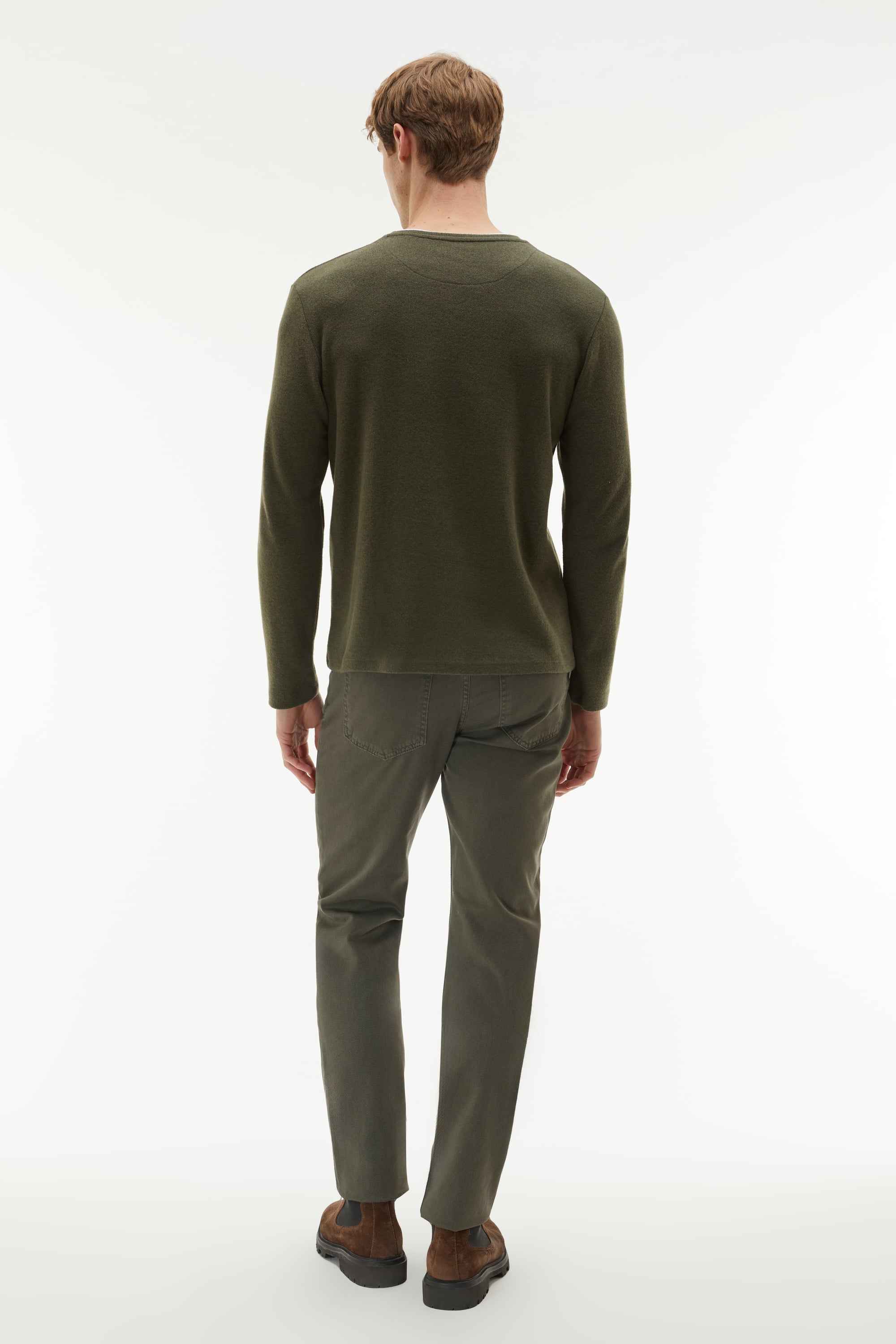 BİSİKLET YAKA SWEATSHIRT