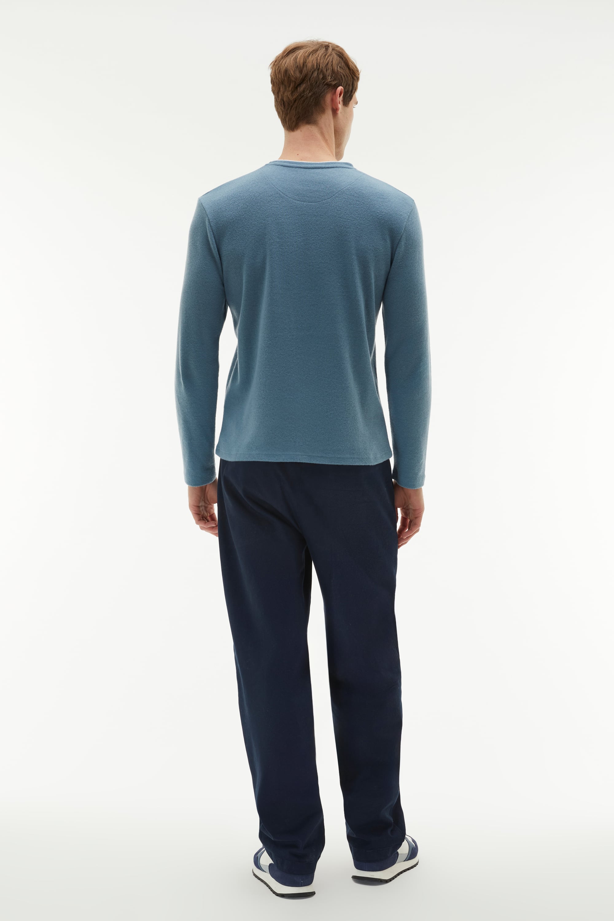 BİSİKLET YAKA SWEATSHIRT