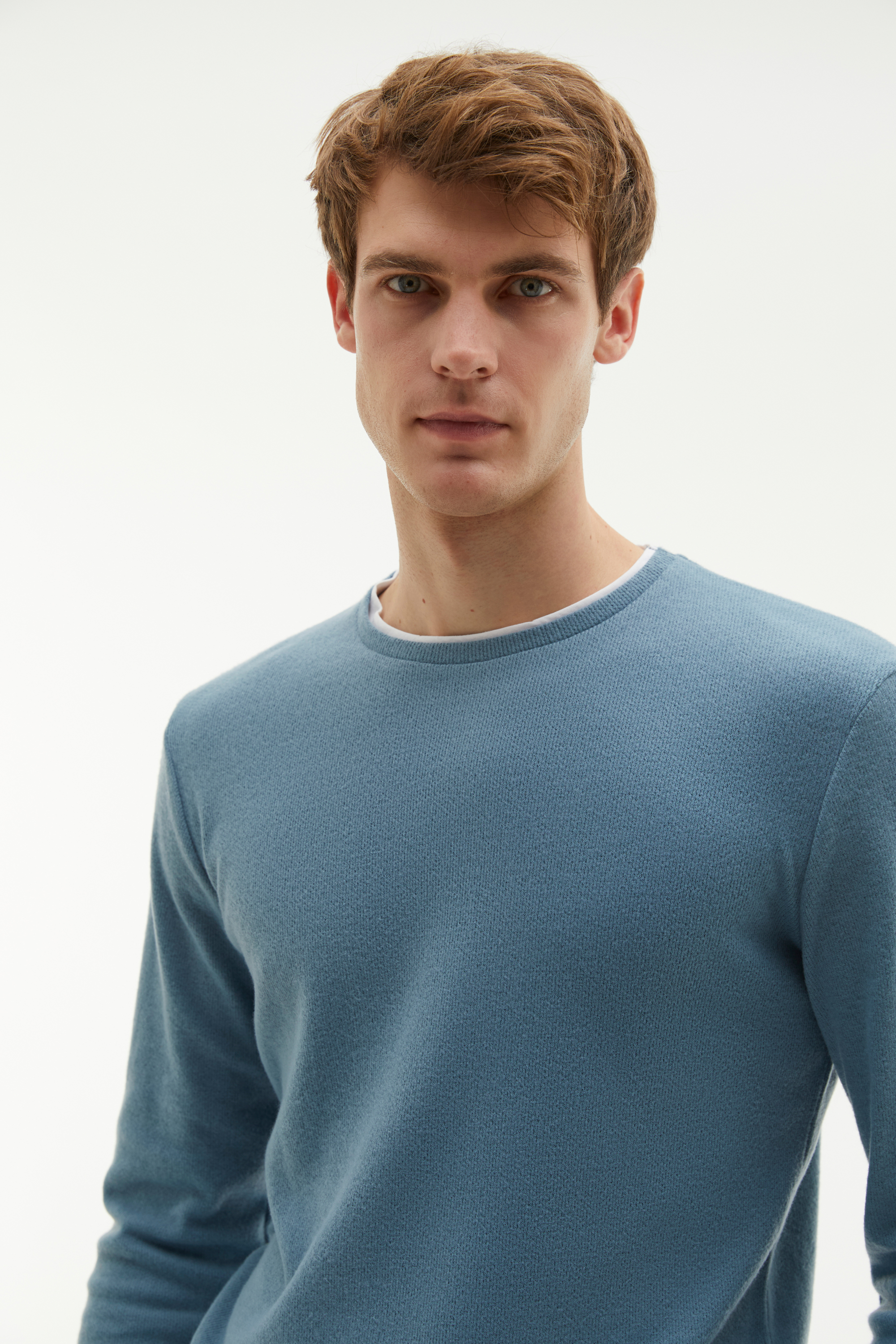 BİSİKLET YAKA SWEATSHIRT