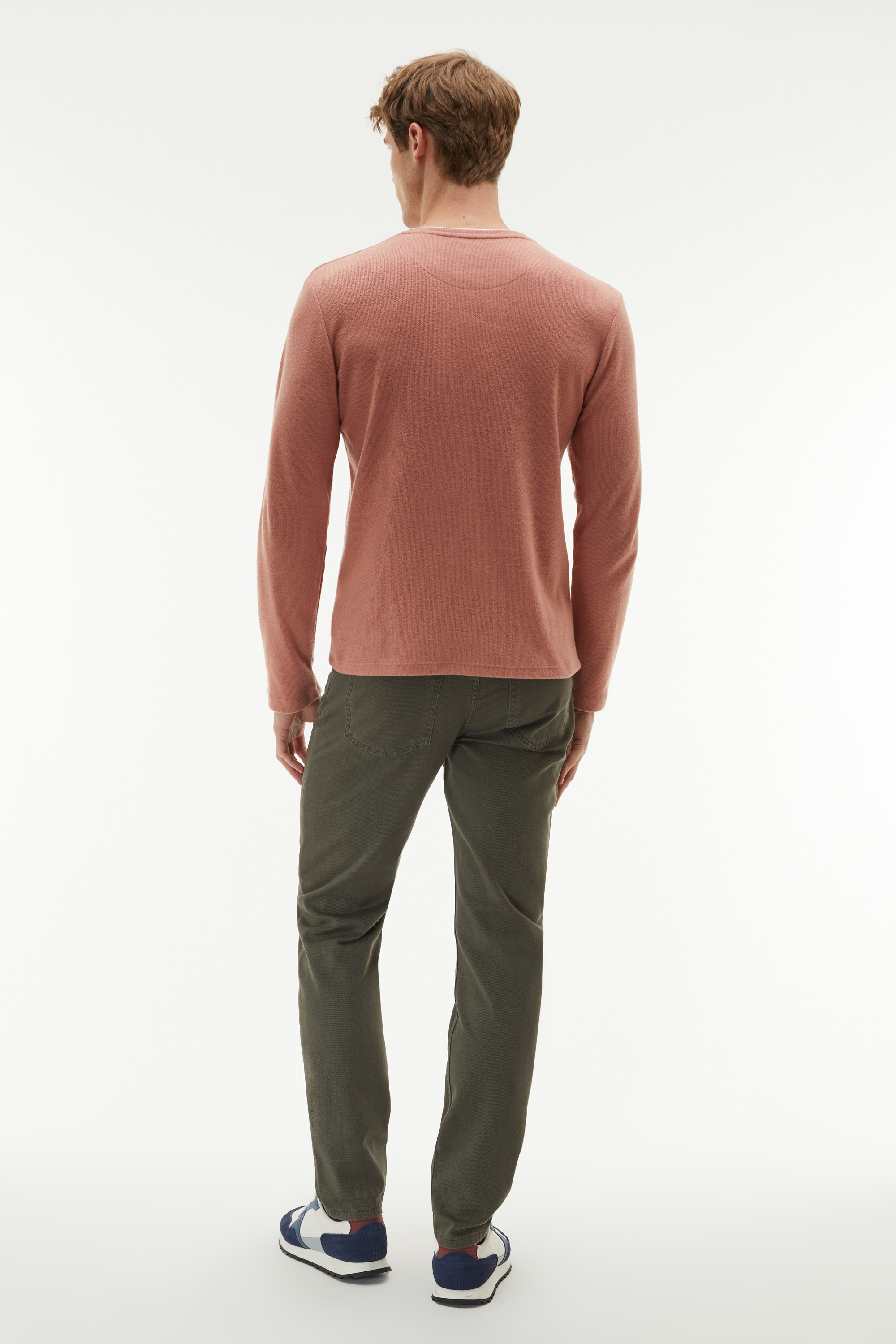 BİSİKLET YAKA SWEATSHIRT