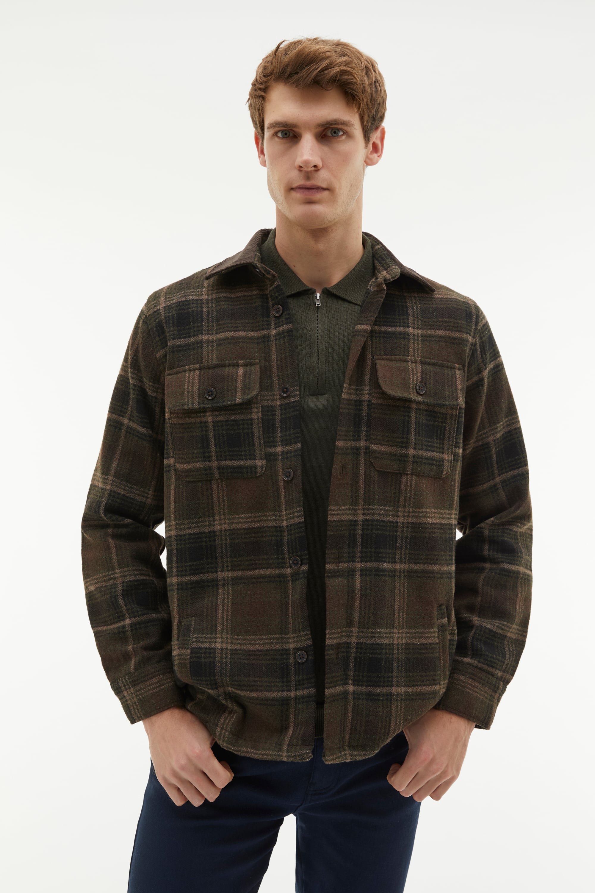 JAKARLI GÖMLEK CEKET