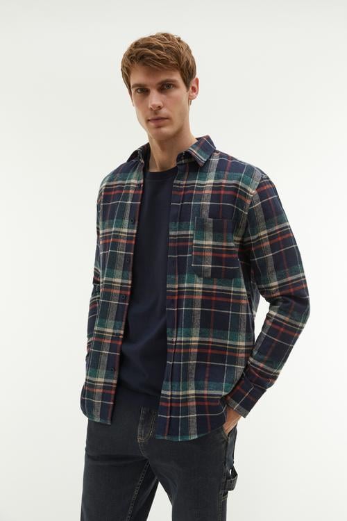  EKOSELİ REGULAR FIT CASUAL GÖMLEK