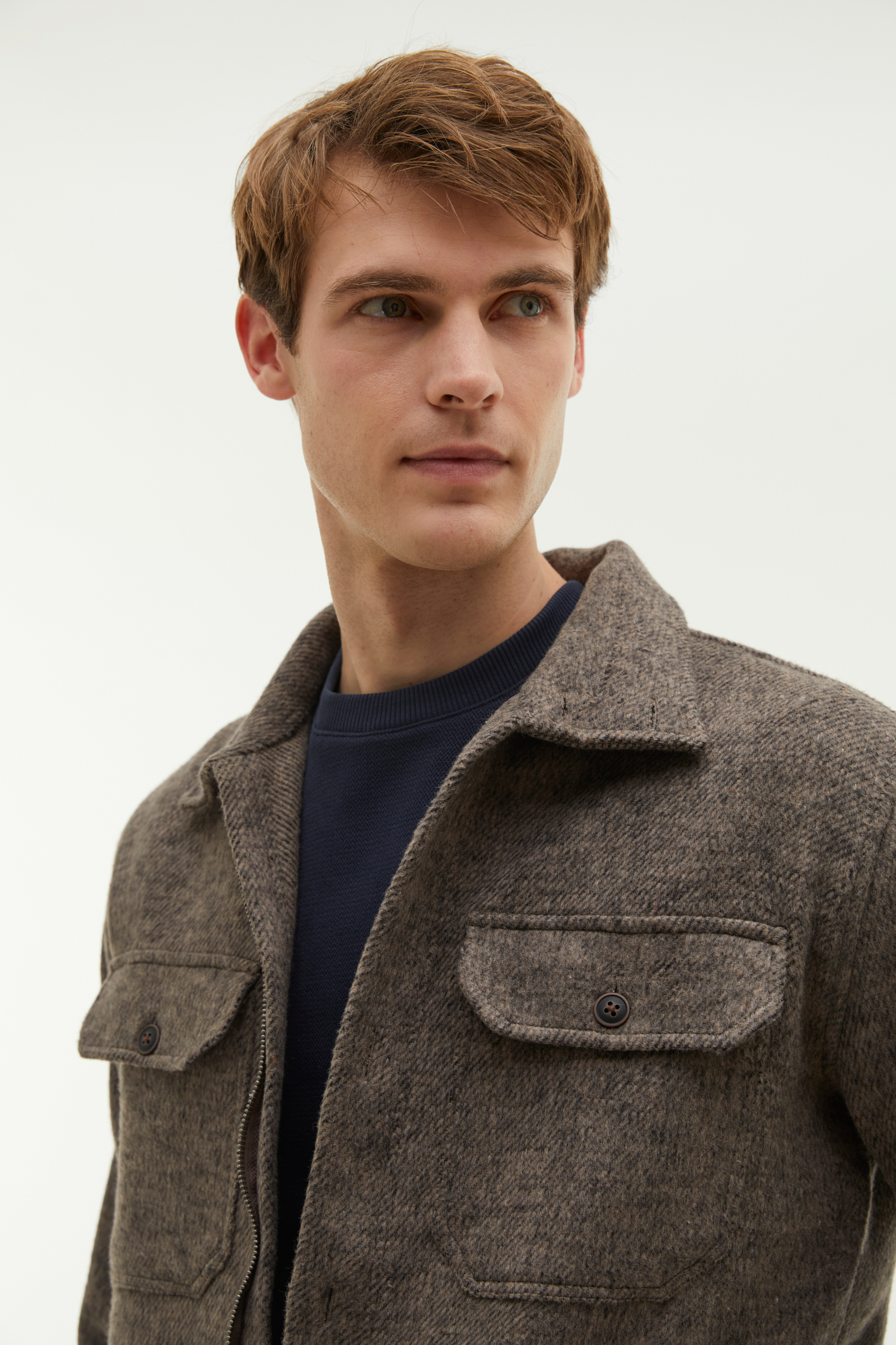 DÜĞMELİ GÖMLEK CEKET