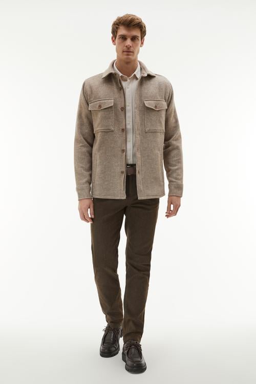  DÜĞMELİ GÖMLEK CEKET