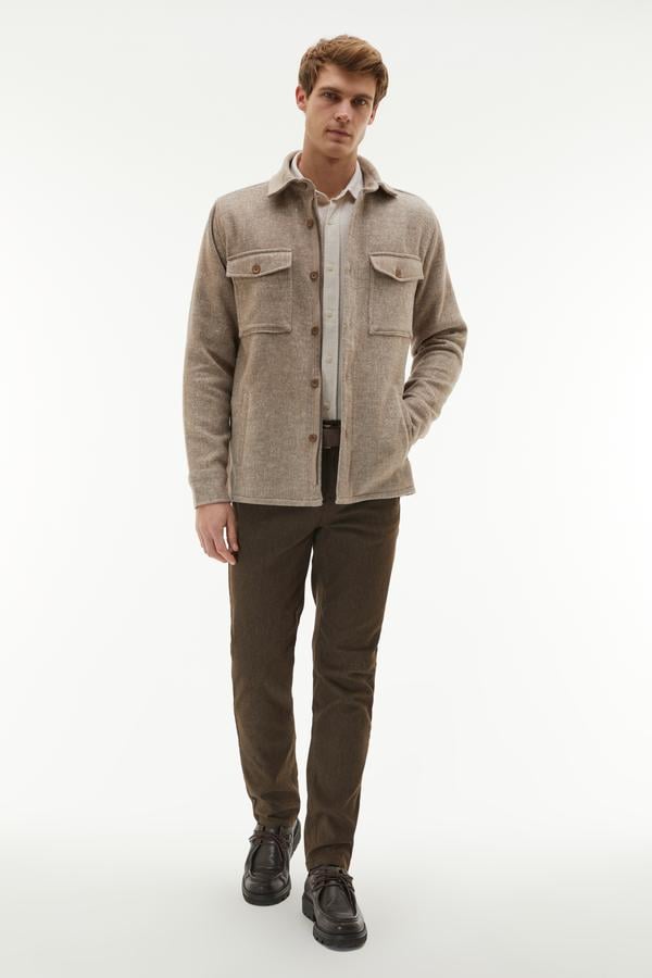 DÜĞMELİ GÖMLEK CEKET